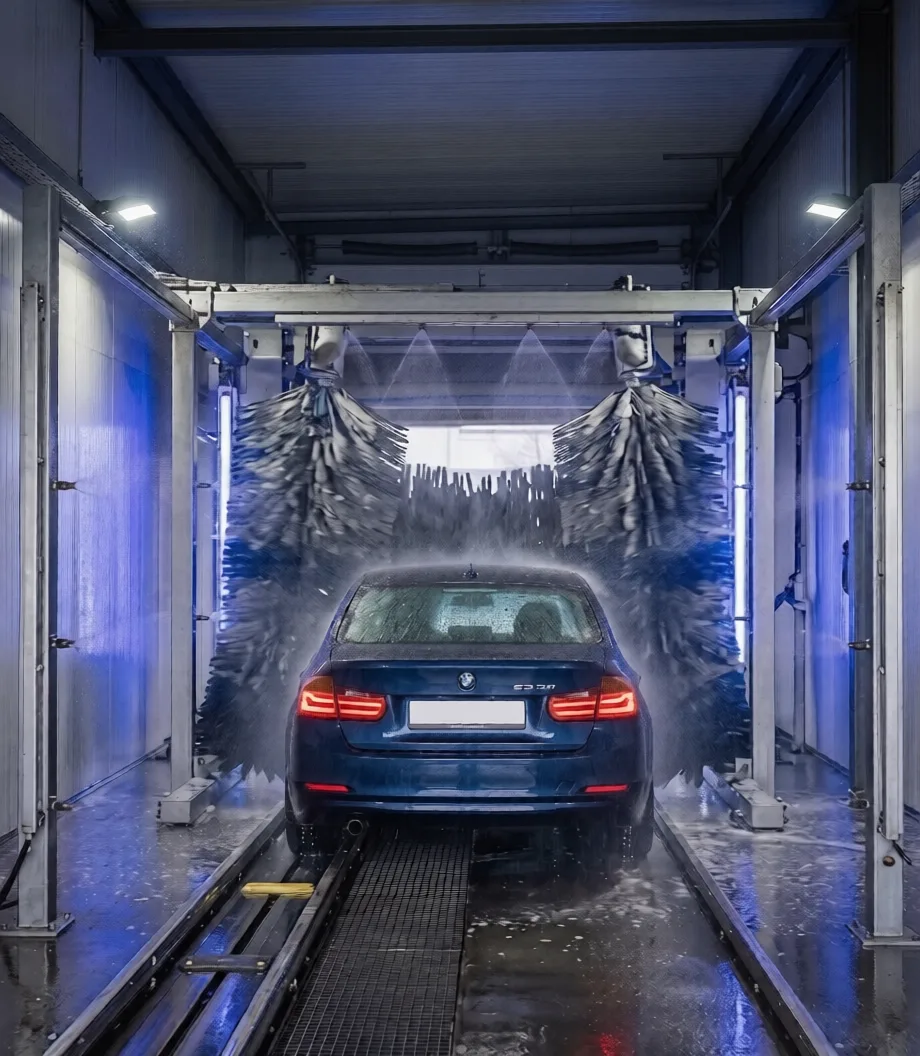 Portalwaschanlage der Autowaschanlage Emmerich